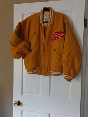 Vintage 1986 Avirex "Flying Team" Wool Varsity Jacket - Size S - 627 Bway NYC